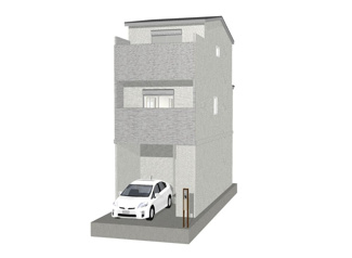 【外観パース】 | 右京区梅津北浦町