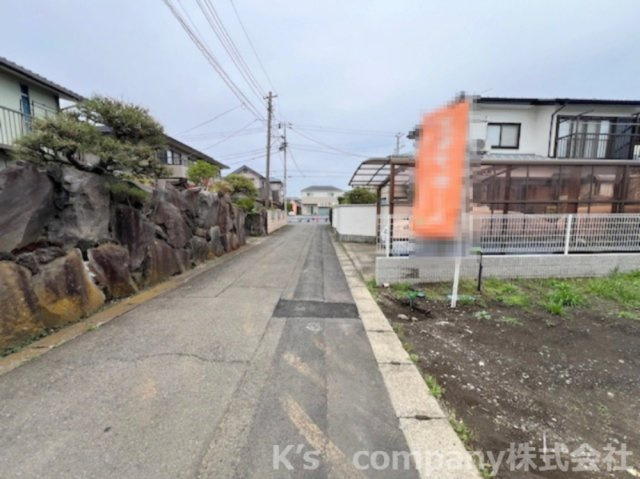 ◎高座郡寒川町小谷3丁目　新築戸建　A号棟◎の前面道路含む現地写真|2026.4.5撮影◇