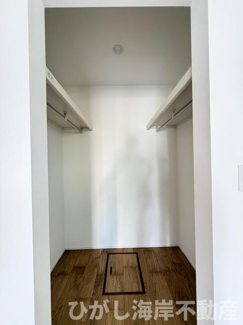 藤沢市辻堂東海岸1丁目　新築戸建　全3棟の収納|ウォークインクローゼット