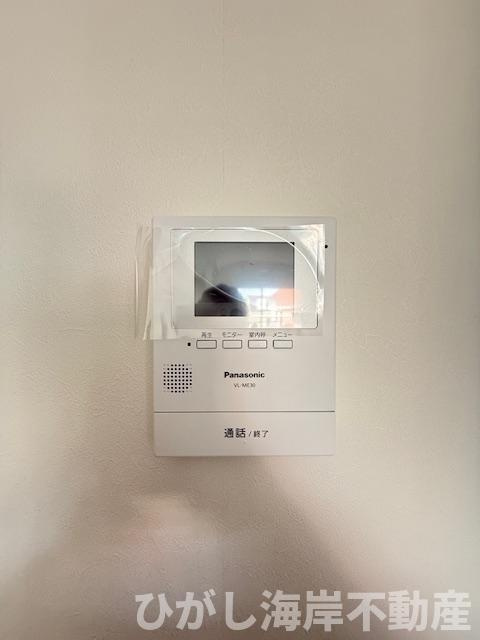 藤沢市辻堂東海岸1丁目　新築戸建　全3棟のセキュリティ|TVモニター付きインターフォン