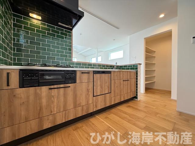 藤沢市辻堂東海岸1丁目　新築戸建　全3棟のキッチン|キッチンスペース