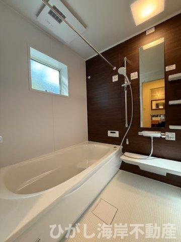 藤沢市辻堂東海岸1丁目　新築戸建　全3棟の浴室|1坪タイプ　ユニットバス