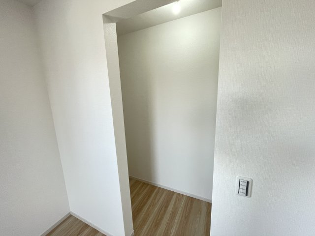 藤岡市岡之郷１期（全１棟）１号棟の収納|建物完成済みでございます。お部屋のご内覧可能でございます。お気軽にお問合せ下さいませ(^▽^)/