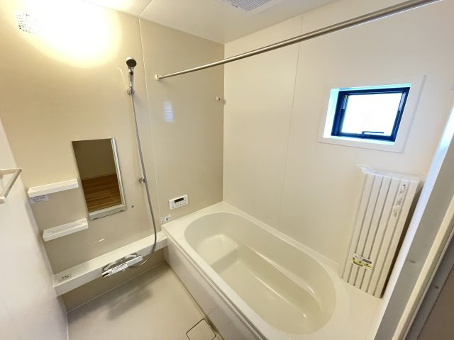 藤岡市岡之郷１期（全１棟）１号棟の浴室|建物完成済みでございます。お部屋のご内覧可能でございます。お気軽にお問合せ下さいませ(^▽^)/