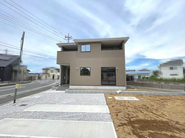 藤岡市岡之郷１期（全１棟）１号棟の外観|建物完成済みでございます。お部屋のご内覧可能でございます。お気軽にお問合せ下さいませ(^▽^)/