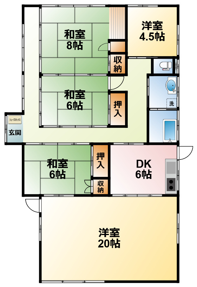 早野ＢＥＴＴＥＩの間取り