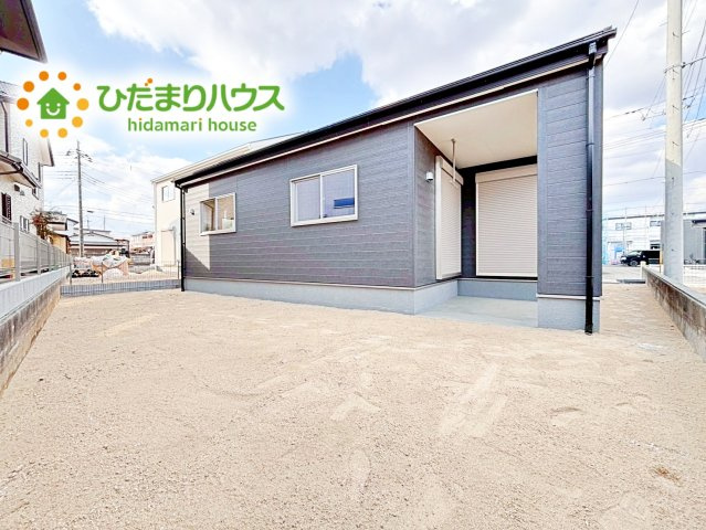 【庭】 | 石岡市府中第1　新築戸建　3号棟 | お子様の元気なお外遊びも、自宅のお庭なら安心ですね(^^♪