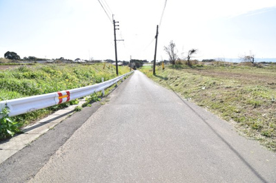【前面道路含む現地写真】 | 鹿屋市花岡町　売地（全4筆）
