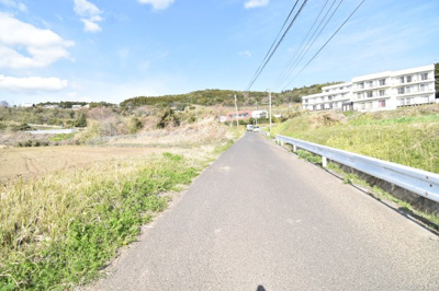 【前面道路含む現地写真】 | 鹿屋市花岡町　売地（全4筆）