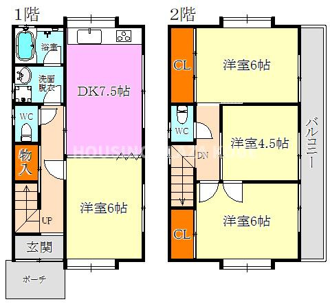 宮川町５丁目貸家