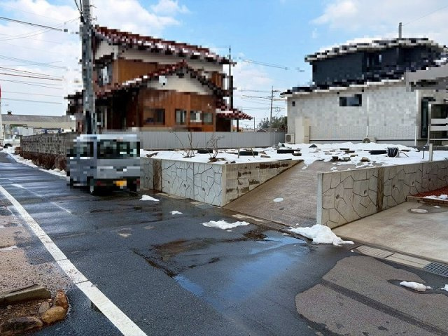 東出雲町揖屋売土地の周辺|全面道路幅員約4.0ｍになります。
セットバック済みとなっております。
