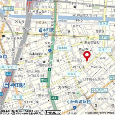【地図】 | メインステージ千代田岩本町コモデ