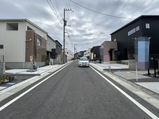 【前面道路含む現地写真】 | 大平１丁目　バードタウン石山大平BH　23号地