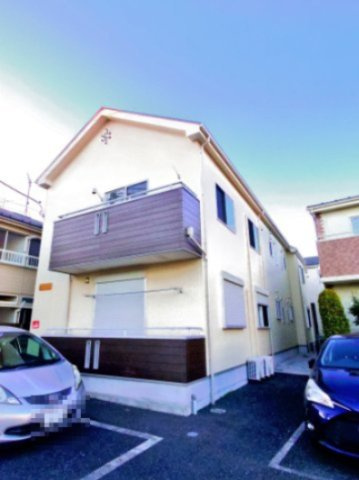 東村山市野口町３丁目のアパートの外観