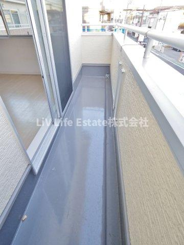 東村山市野口町３丁目のアパートのバルコニー|※同仕様写真