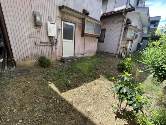 売中古戸建　中央区曳馬三丁目の庭