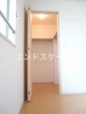 シャン・ヴィラージュの収納|高崎、前橋のお部屋探しはエンドスケープまで！お客様の理想お聞かせ下さい♪