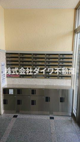 グランデュールのその他共用部分|不在時も安心の宅配BOX付き