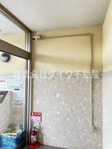 グランデュールのセキュリティ|防犯カメラ付き