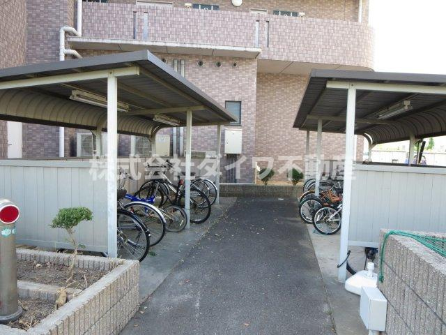 グランデュールのその他共用部分|駐輪場