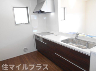 【キッチン】 | 郡山市大槻町前畑新築一戸建て3棟 | きれいなキッチンです