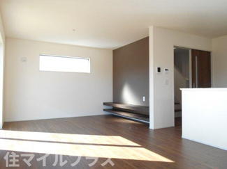 【居間・リビング】 | 郡山市大槻町前畑新築一戸建て3棟 | 居間です