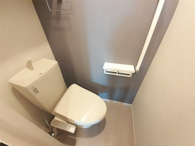 【トイレ】 | グランボヌール | 清潔感のあるトイレです