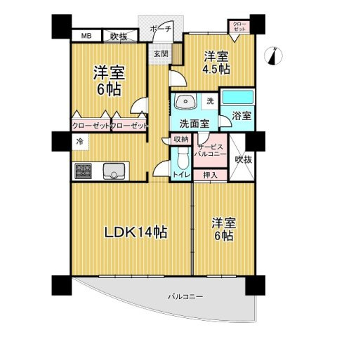 クレセール港川