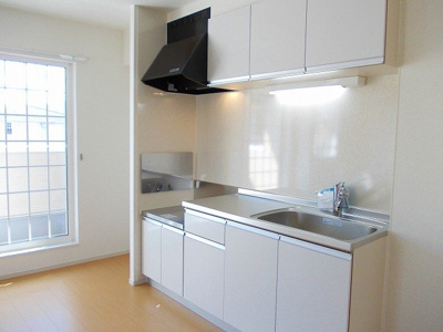 【キッチン】 | スモールヴィレッジⅡ | 使いやすいキッチンです
