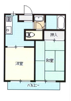 【間取り】 | スカイバレーC