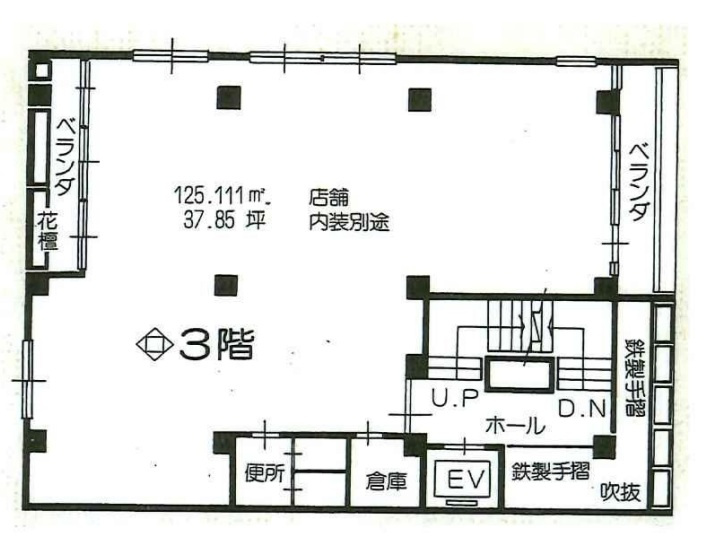 堺東センタービルの間取り