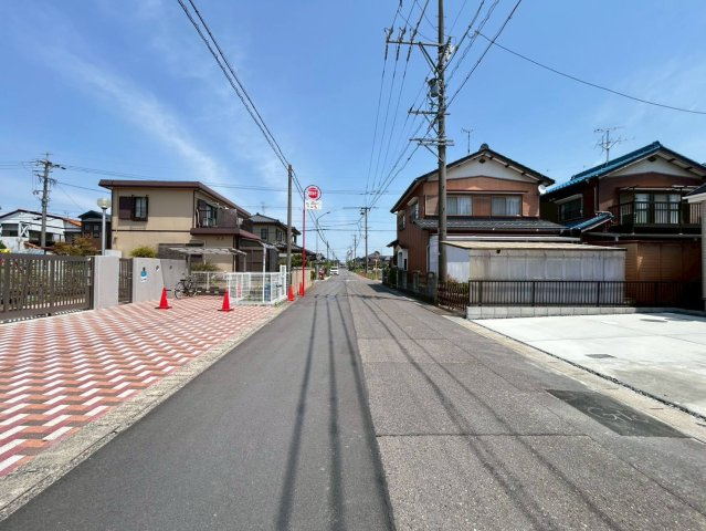 ハートフルタウン　江南市慈光堂町　全1区画分譲の前面道路含む現地写真|■前面道路　■ヤマダ不動産　株式会社リライフ　
■夢のマイホーム購入をフルサポートします！