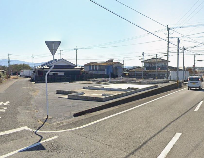 都城市横市町の売地の外観