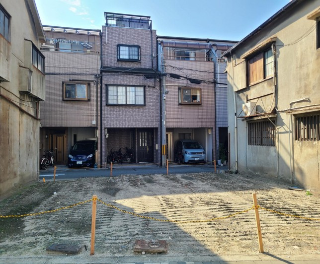 西区九条南　ロードサイド土地