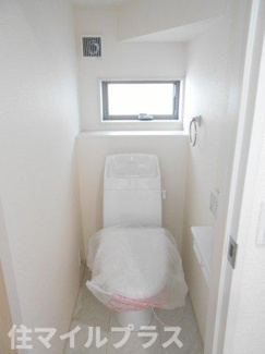 【トイレ】 | 郡山市大槻町前畑新築一戸建て3棟 | シンプルで使いやすいトイレです