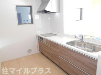 【キッチン】 | 郡山市大槻町前畑新築一戸建て3棟 | キッチンでお料理をお楽しみください