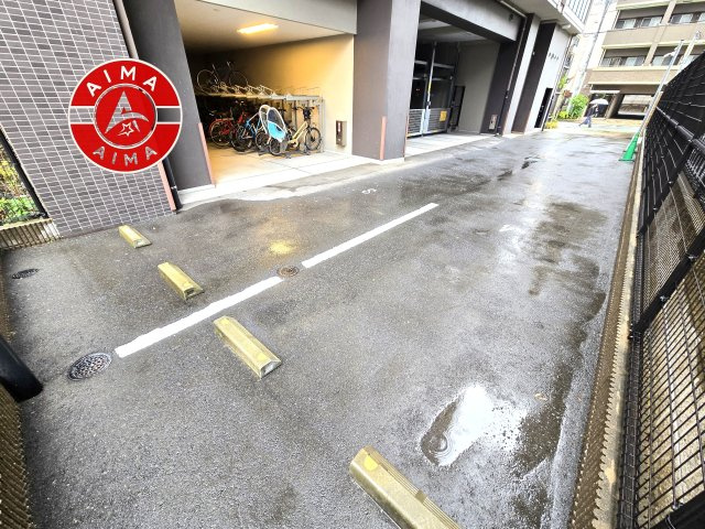 クリオラベルヴィ呉服町の駐車場|来客用の駐車場です。