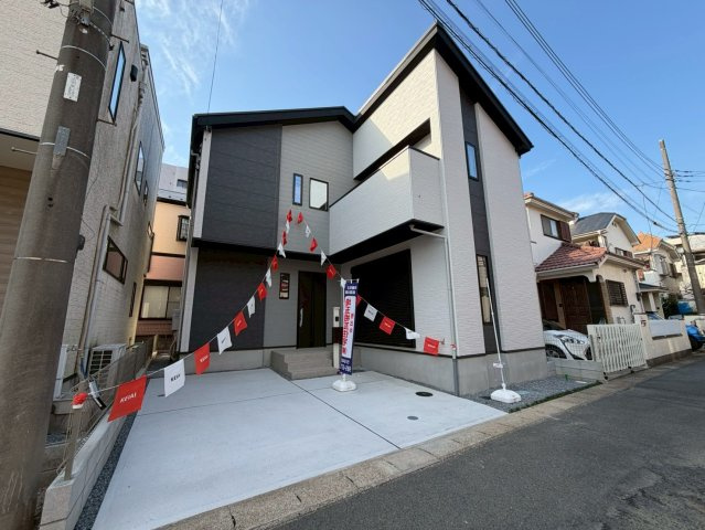 越谷市赤山町新築戸建ての外観