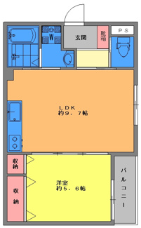 【間取り】 | メゾンドローズ