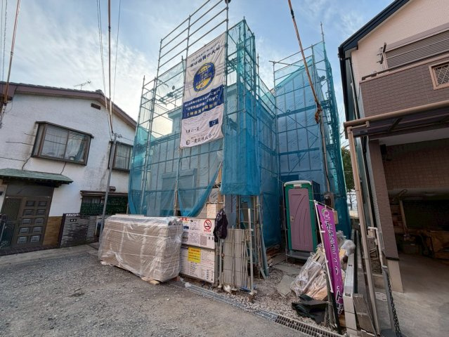 越谷市赤山町新築戸建ての外観