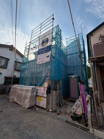 越谷市赤山町新築戸建ての外観