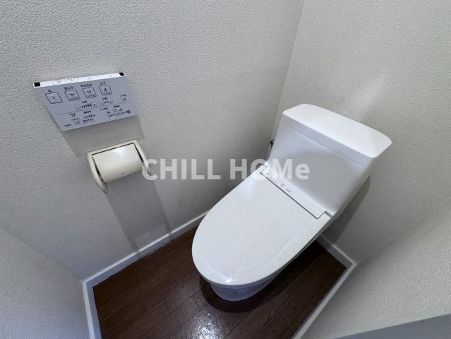 KGハイツⅨのトイレ|当社、チルホームのHPもご覧ください(^^)/物件情報多数♪