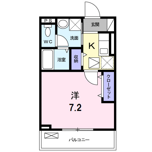 グランヴィア城北の間取り