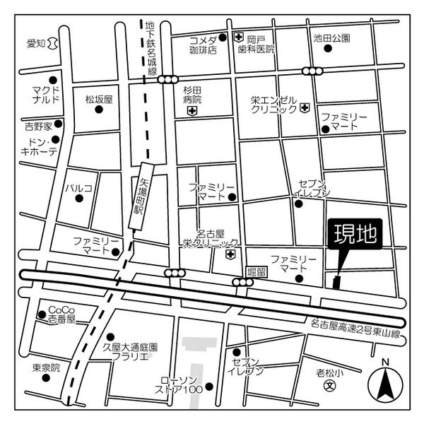 デュオフラッツ栄の間取り