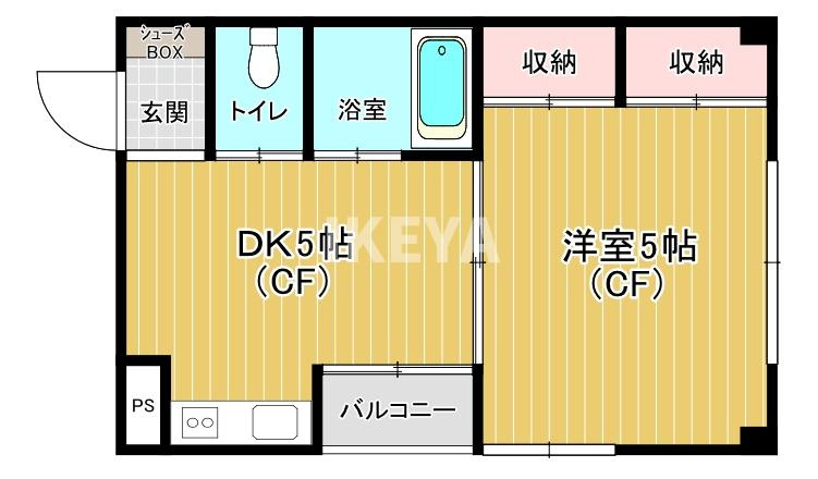 第3タニビルの間取り