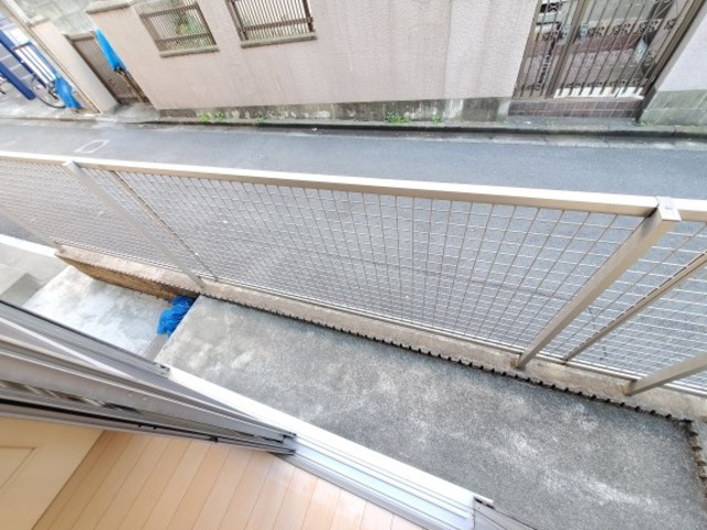 るり館のバルコニー