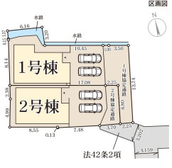 リーブルガーデン奈良高畑町3期の区画図