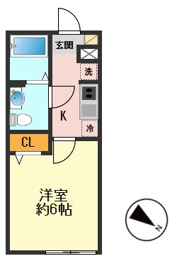 MUTE MINAMIKOIWAの間取り