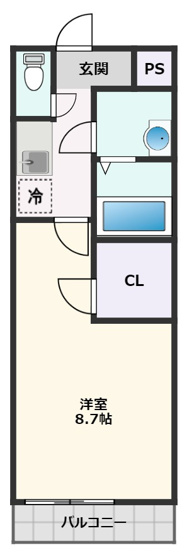 【間取り】 | フジパレス吹田イーストⅢ番館
