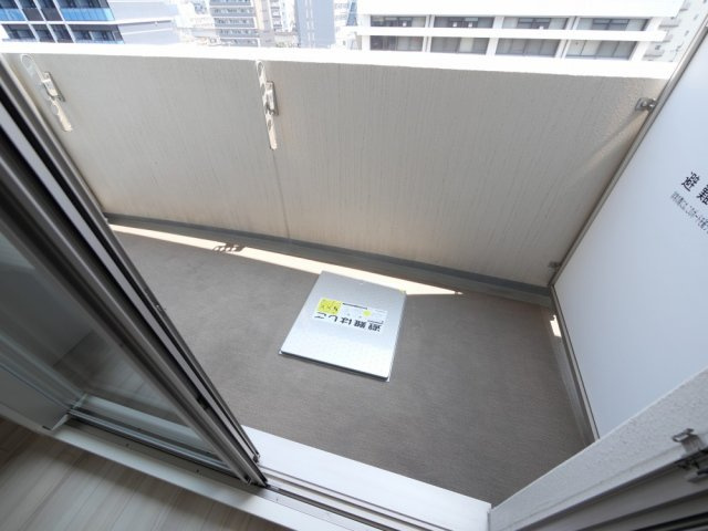 セレニテ三国プリエのバルコニー